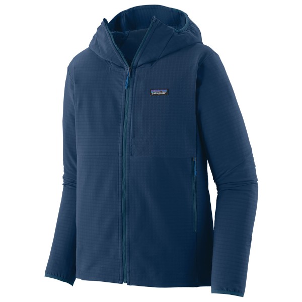 Patagonia - R1 Techface Hoody - Softshelljacke Gr S blau von Patagonia