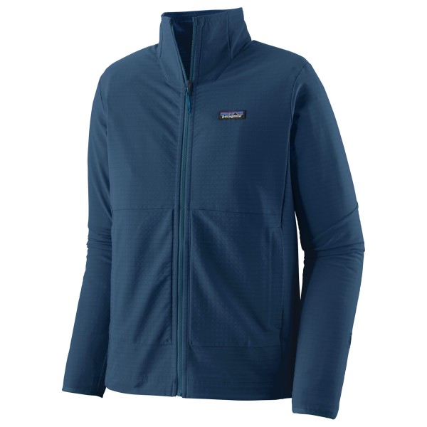 Patagonia - R1 Techface Jacket - Softshelljacke Gr L blau von Patagonia