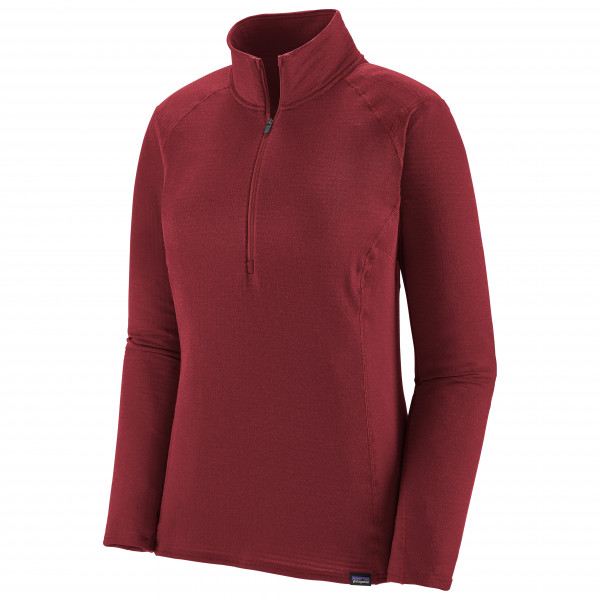 Patagonia - Women's Capilene Thermal Weight Zip Neck - Kunstfaserunterwäsche Gr L;M;S;XS schwarz von Patagonia