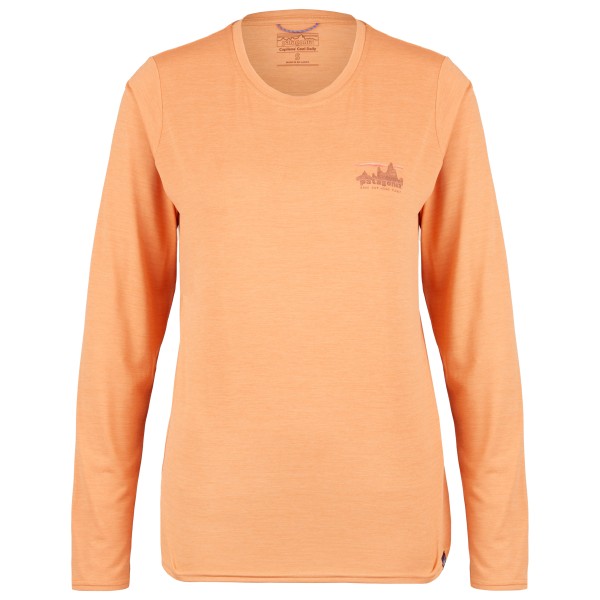 Patagonia - Women's L/S Cap Cool Daily Graphic Shirt - Longsleeve Gr XXL beige/orange Patagonia - Women's L/S Cap Cool Daily Graphic Shirt - Longsleeve Gr XXL beige/orange von Patagonia