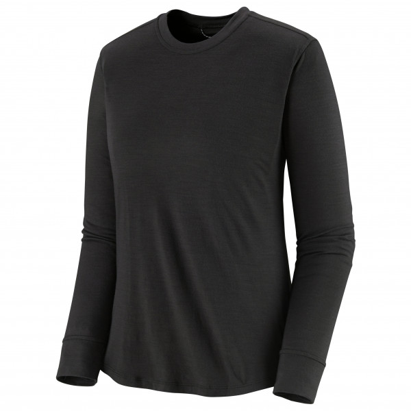 Patagonia - Women's L/S Cap Cool Merino Shirt - Merinoshirt Gr XL schwarz von Patagonia