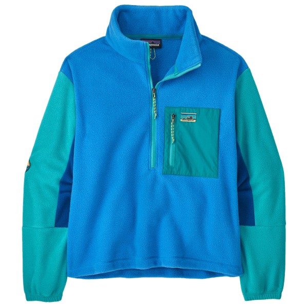 Patagonia - Women's Microdini 1/2 Zip P/O - Fleecepullover Gr M blau von Patagonia