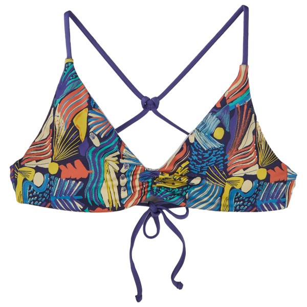 Patagonia - Women's Nanogrip Sunny Tide Top - Bikini-Top Gr L;M;S;XL;XS grau von Patagonia