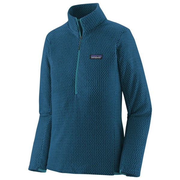 Patagonia - Women's R1 Air Zip Neck - Fleecepullover Gr M blau von Patagonia