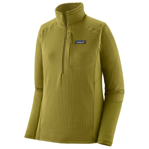 Patagonia - Women's R1 P/O - Fleecepullover Gr S oliv von Patagonia