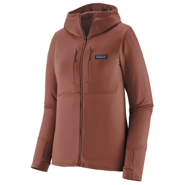 Patagonia - Women's R1 Thermal Full-Zip Hoody - Fleecejacke Gr L;M;S;XL;XS braun;rosa;schwarz Patagonia - Women's R1 Thermal Full-Zip Hoody - Fleecejacke Gr L;M;S;XL;XS braun;rosa;schwarz von Patagonia