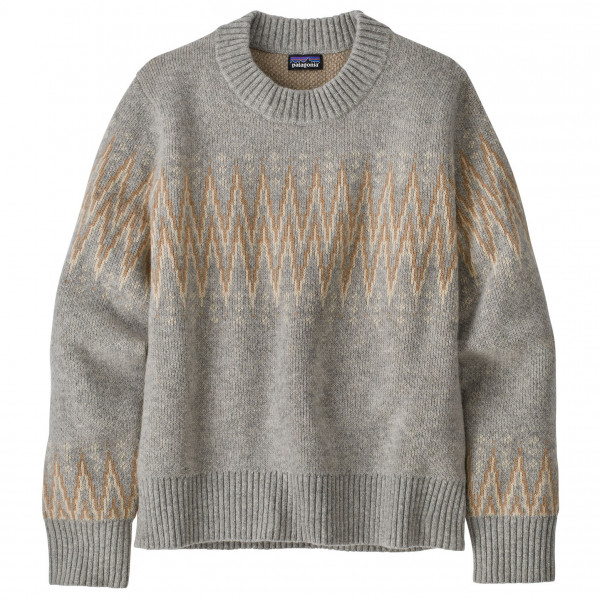 Patagonia - Women's Recycled Wool Crewneck Sweater - Wollpullover Gr L;M;S;XL;XS beige;blau/grau von Patagonia