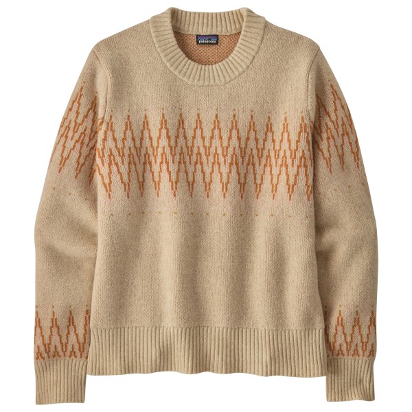 Patagonia - Women's Recycled Wool Crewneck Sweater - Wollpullover Gr M beige von Patagonia