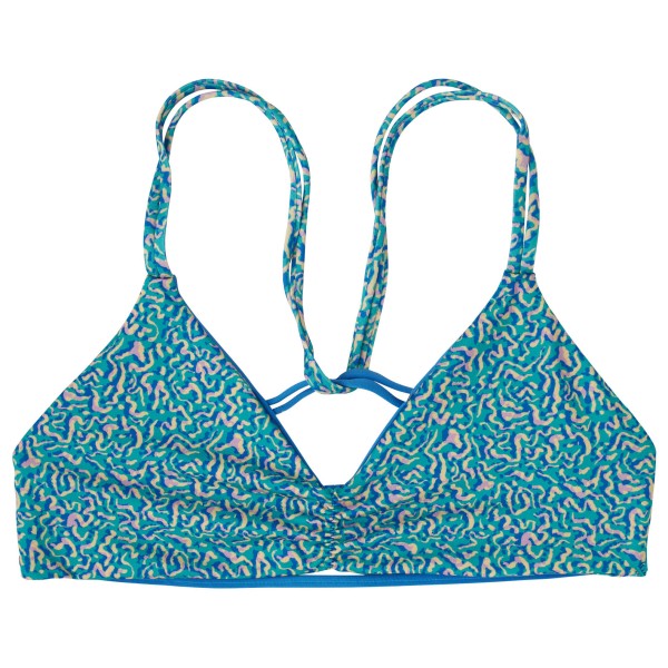 Patagonia - Women's Reversible Seaglass Bay Top - Bikini-Top Gr S türkis von Patagonia