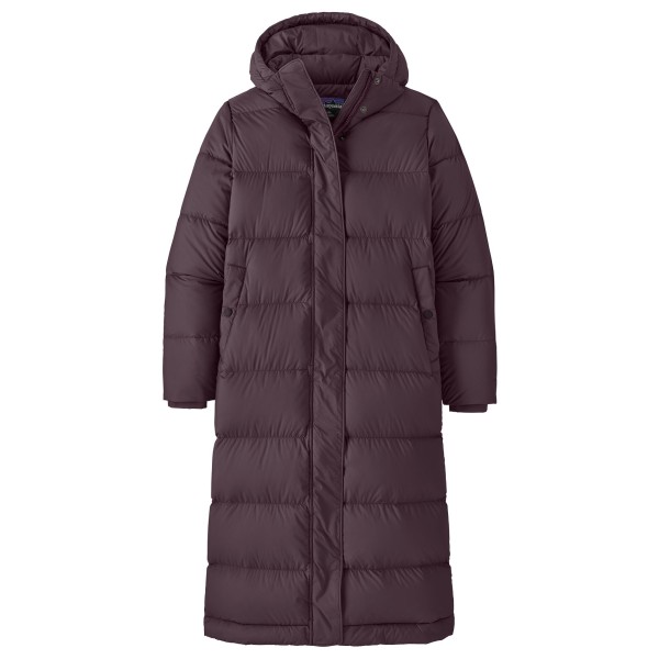 Patagonia - Women's Silent Down Long Parka - Mantel Gr XS grau/lila von Patagonia