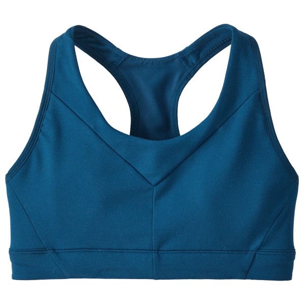 Patagonia - Women's Wild Trails Sports Bra - Sport-BH Gr L blau von Patagonia