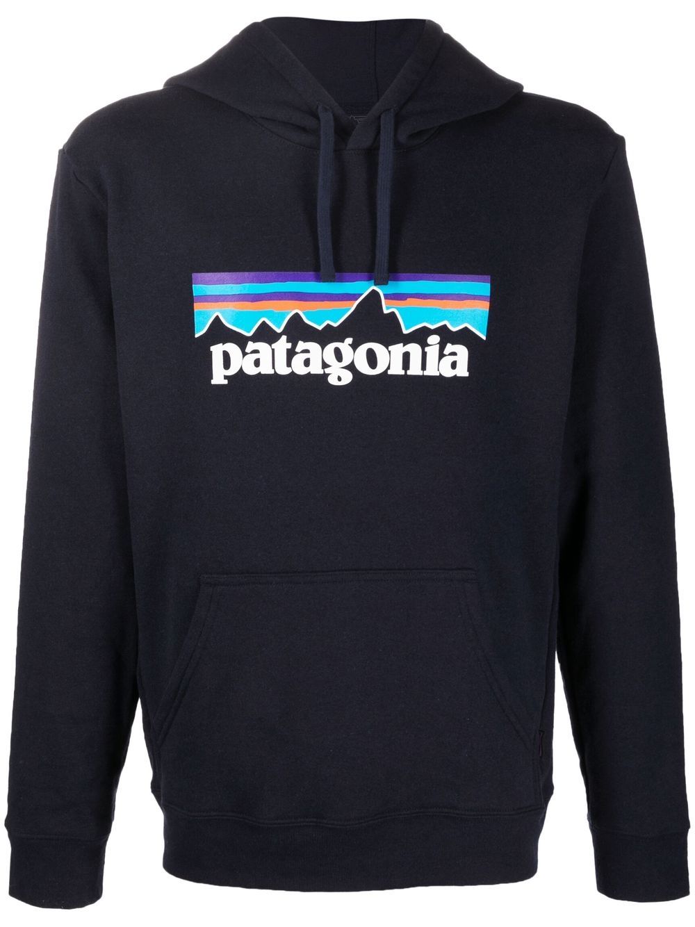 Patagonia logo-print hoodie - Blue von Patagonia