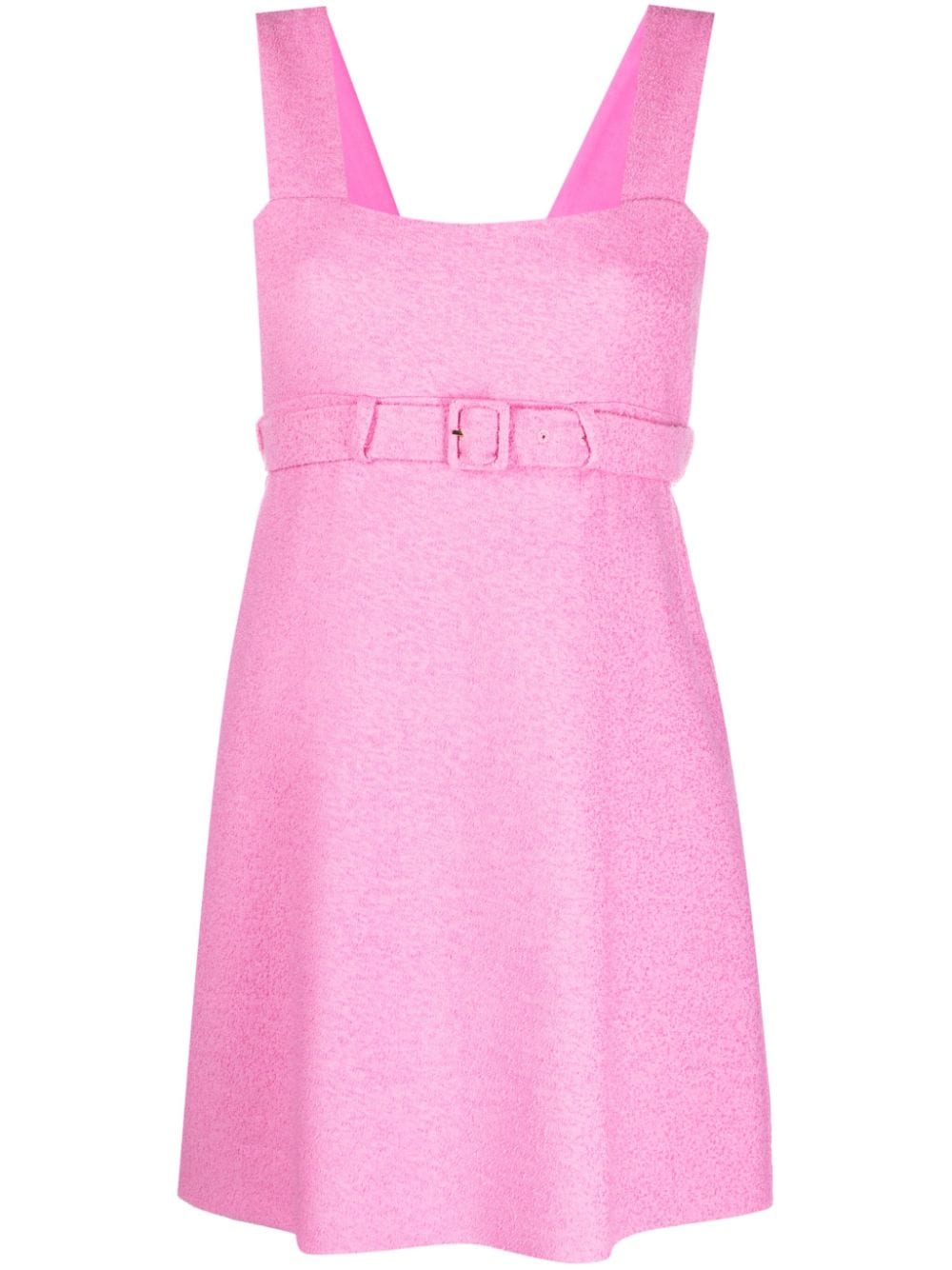 Patou Corsage belted mini dress - Pink von Patou