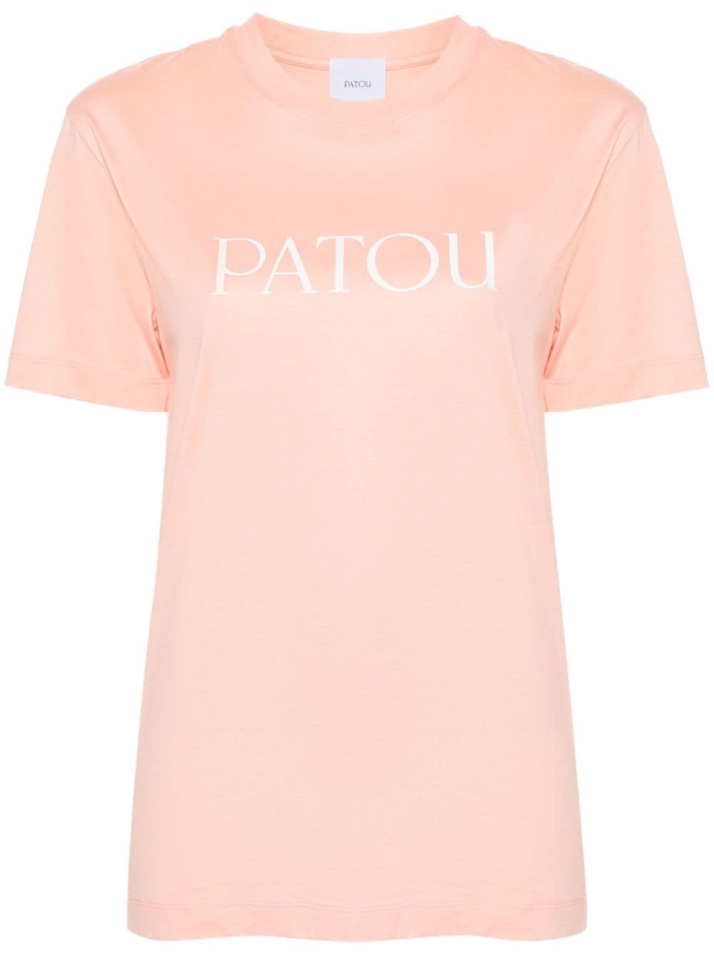 Patou logo-print organic-cotton T-shirt - Orange von Patou