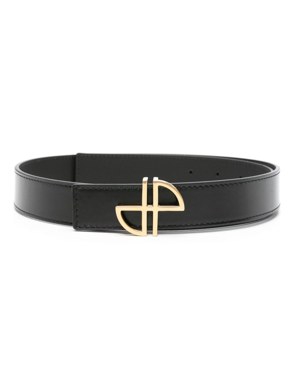 Patou JP leather belt - Black von Patou