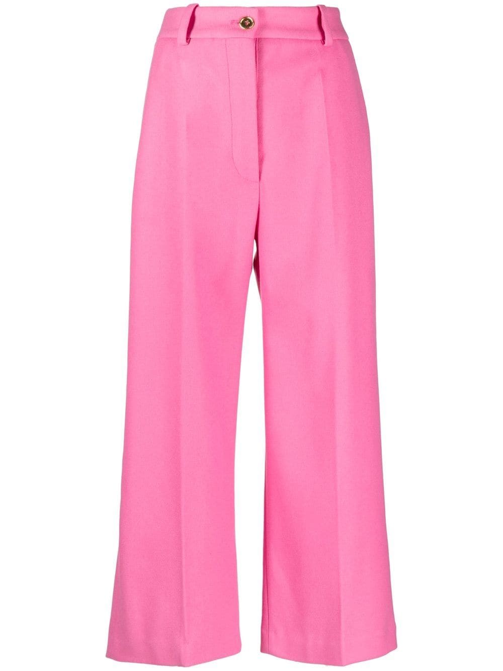 Patou cropped flared trousers - Pink von Patou