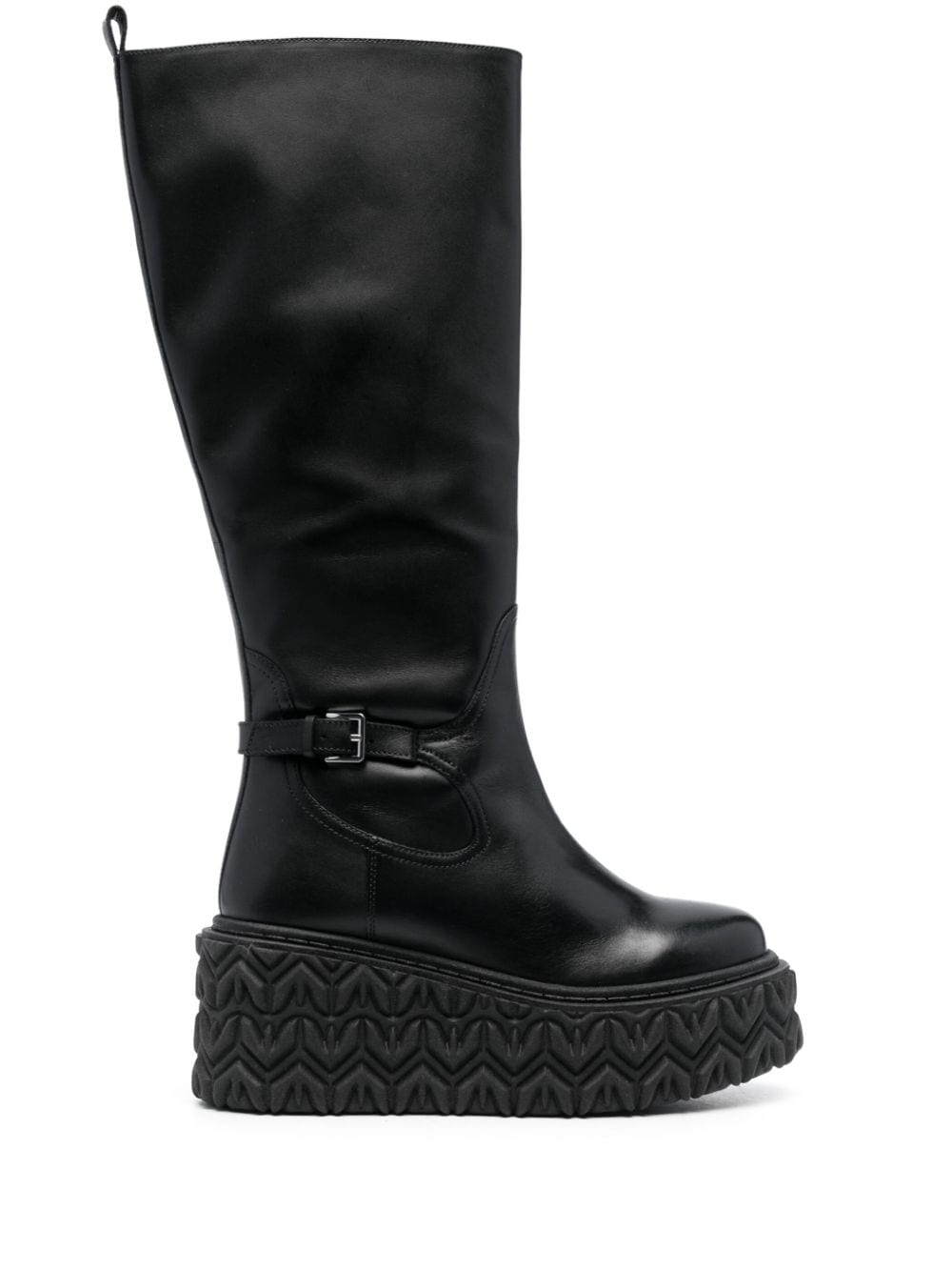 Patrizia Pepe 80mm logo-embossed sole boots - Black von Patrizia Pepe