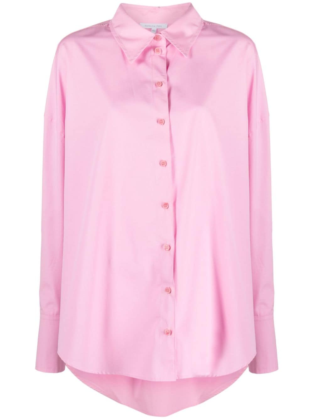 Patrizia Pepe Essential cotton shirt - Pink von Patrizia Pepe