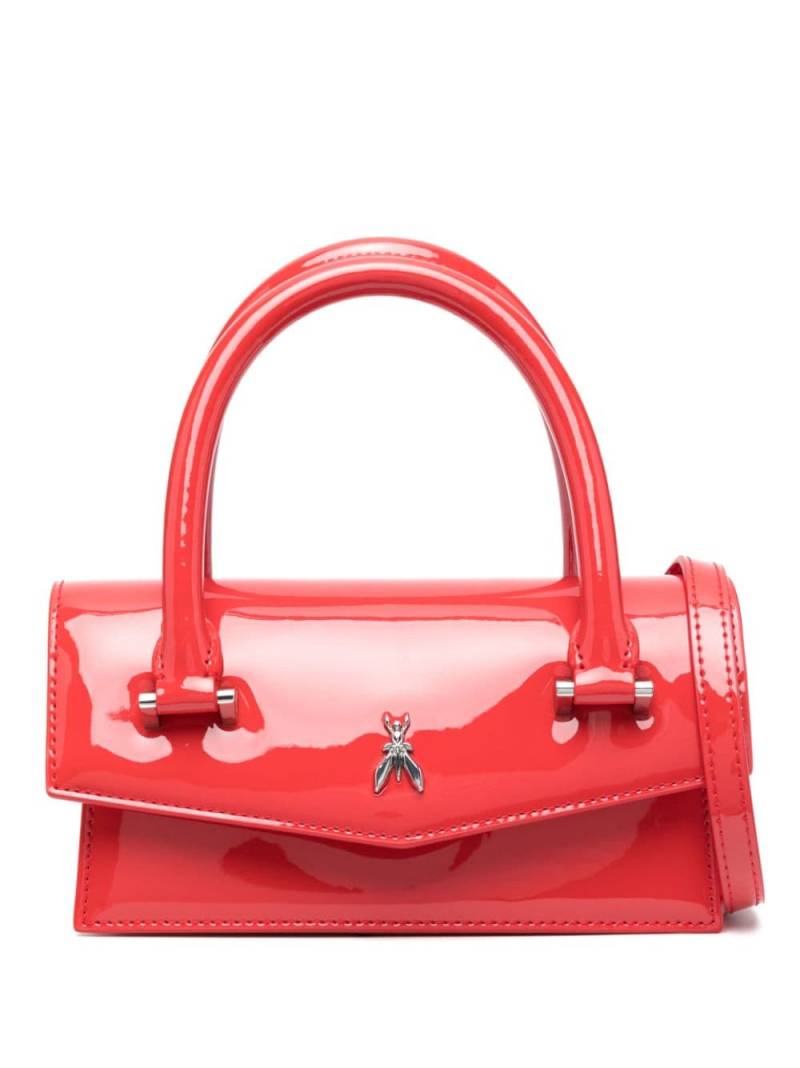 Patrizia Pepe Fly Bamby Glossy tote bag - Red von Patrizia Pepe