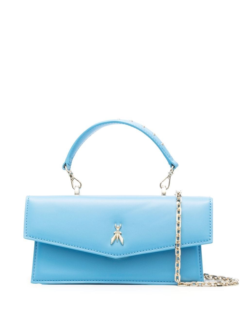 Patrizia Pepe Fly Bamby leather bag - Blue von Patrizia Pepe