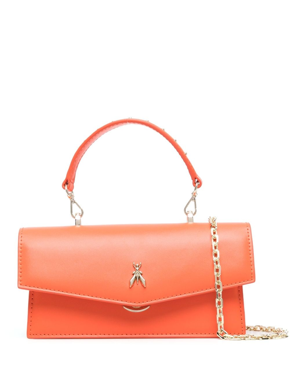 Patrizia Pepe Fly Bamby leather bag - Orange von Patrizia Pepe