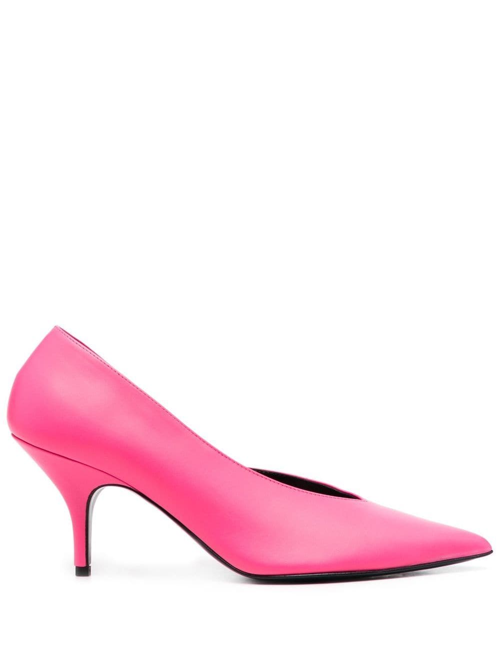 Patrizia Pepe Minimal Shape heeled pumps - Pink von Patrizia Pepe