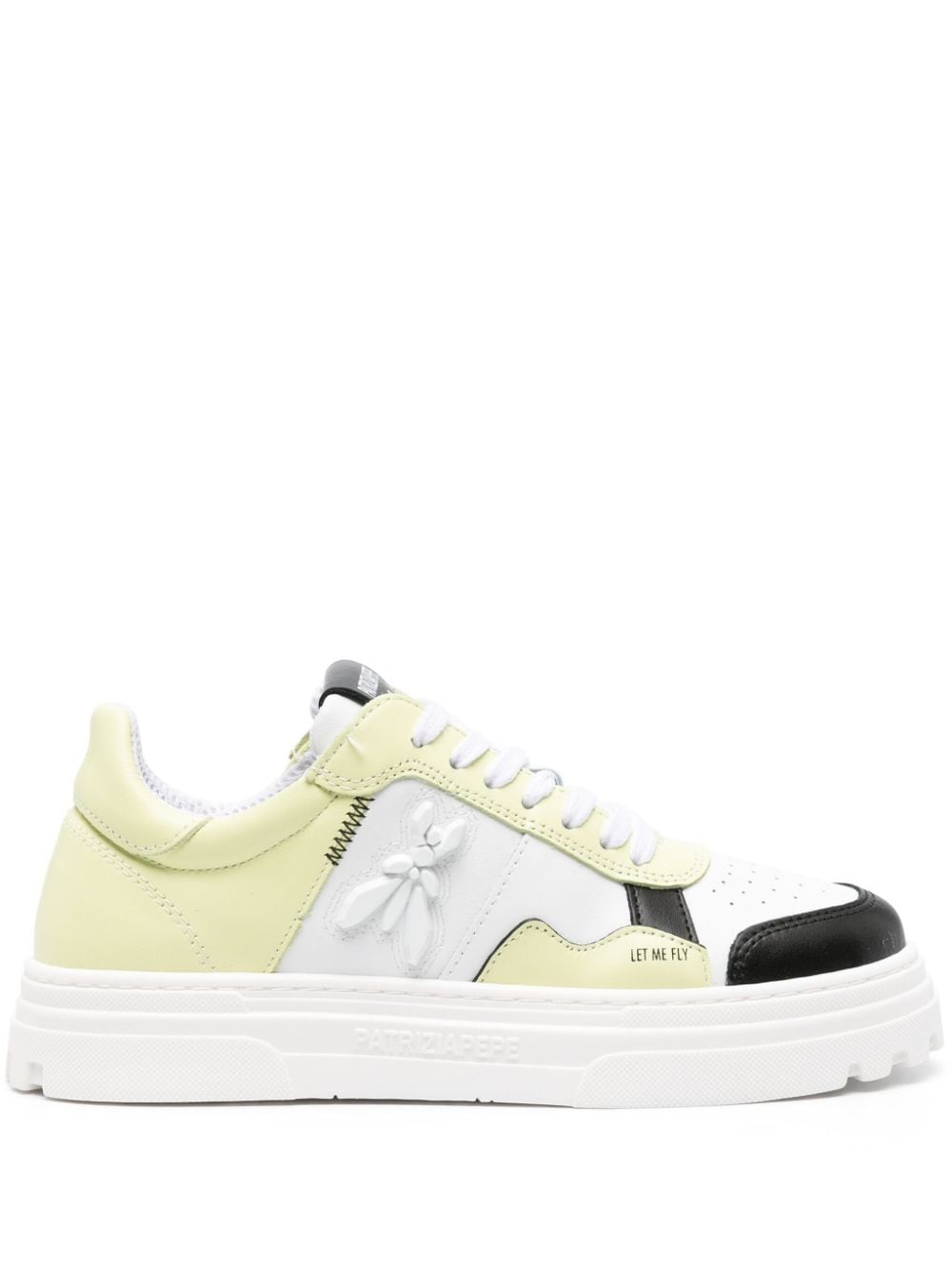 Patrizia Pepe Pepe leather sneakers - Green von Patrizia Pepe