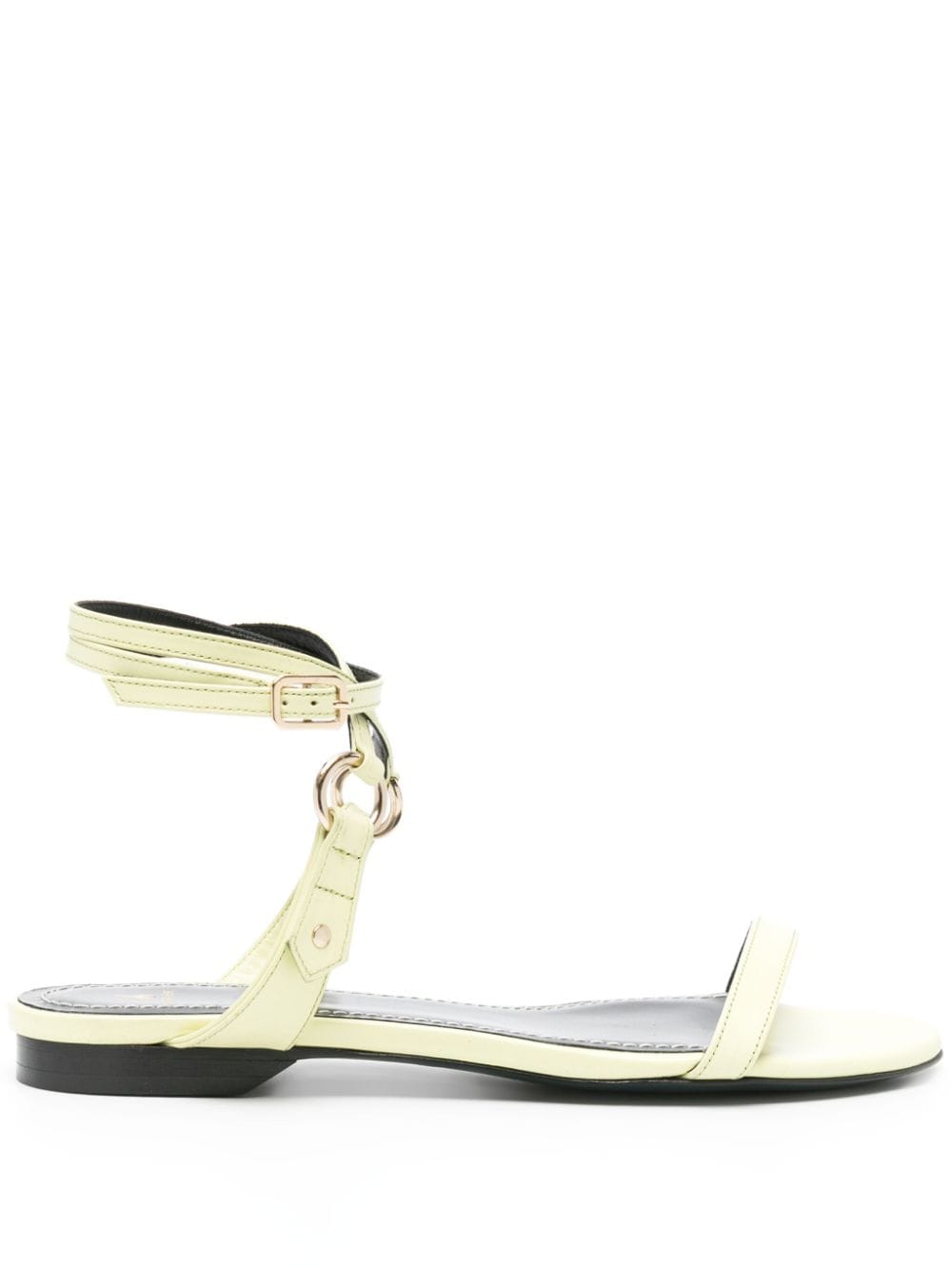 Patrizia Pepe buckle-fastening leather sandals - Green von Patrizia Pepe