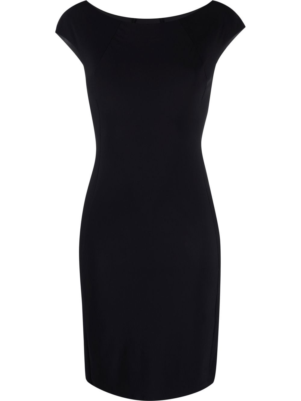 Patrizia Pepe cap-sleeve mini shift dress - Black von Patrizia Pepe