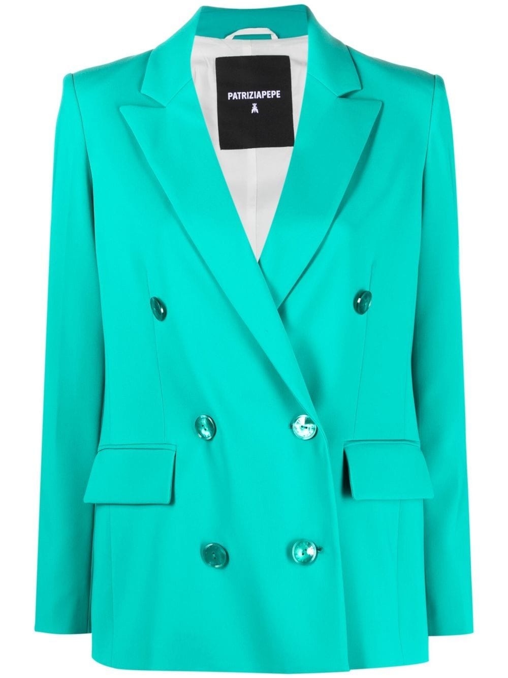 Patrizia Pepe double breasted blazer - Green von Patrizia Pepe