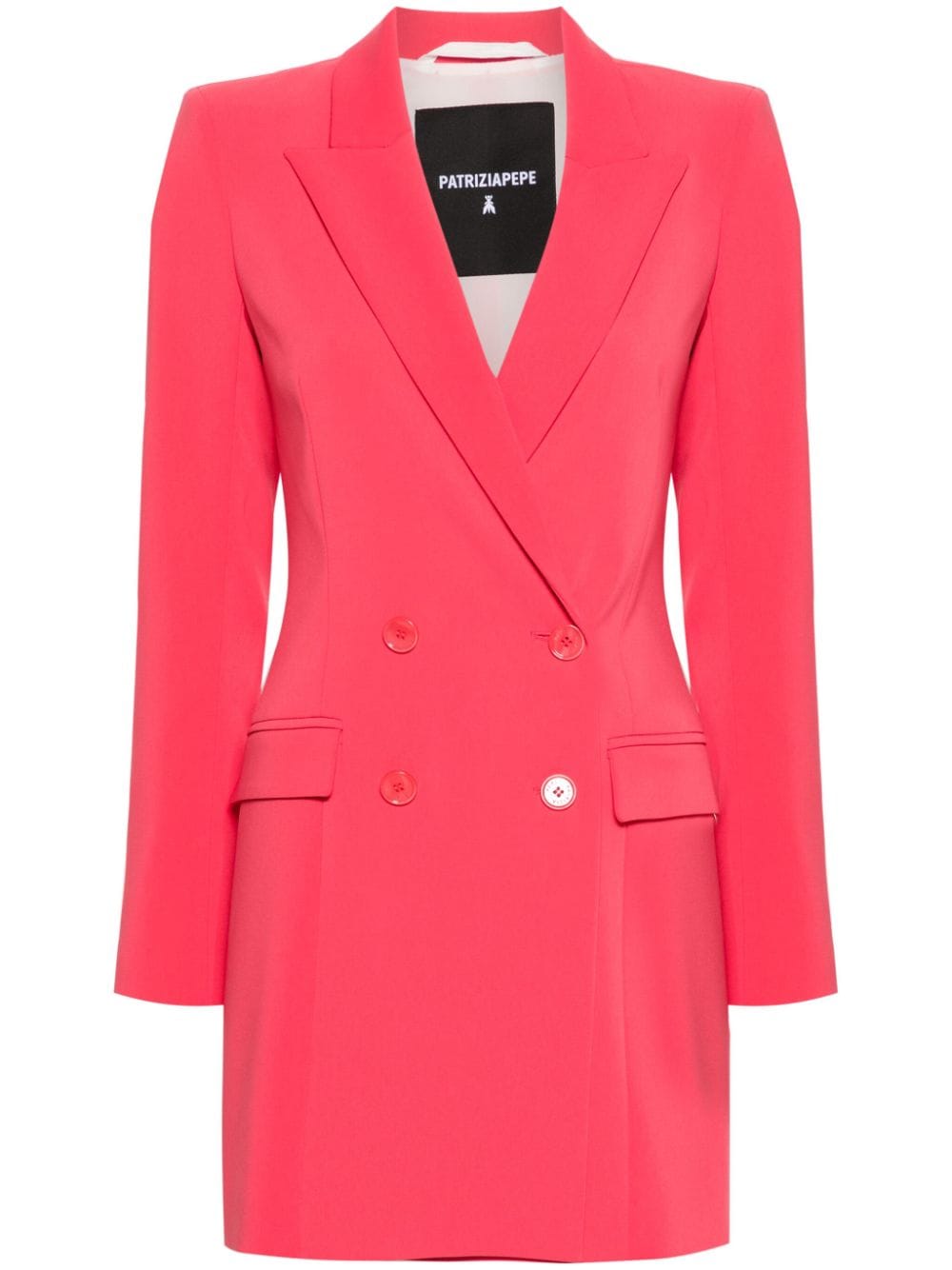 Patrizia Pepe double-breasted suit minidress - Pink von Patrizia Pepe