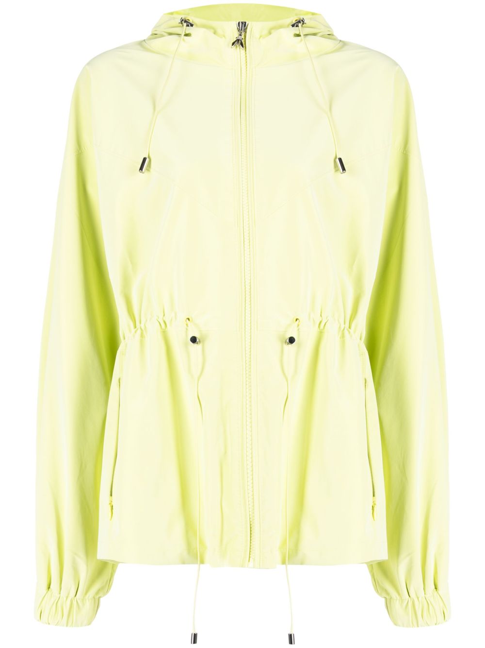 Patrizia Pepe drawstring hooded jacket - Green von Patrizia Pepe