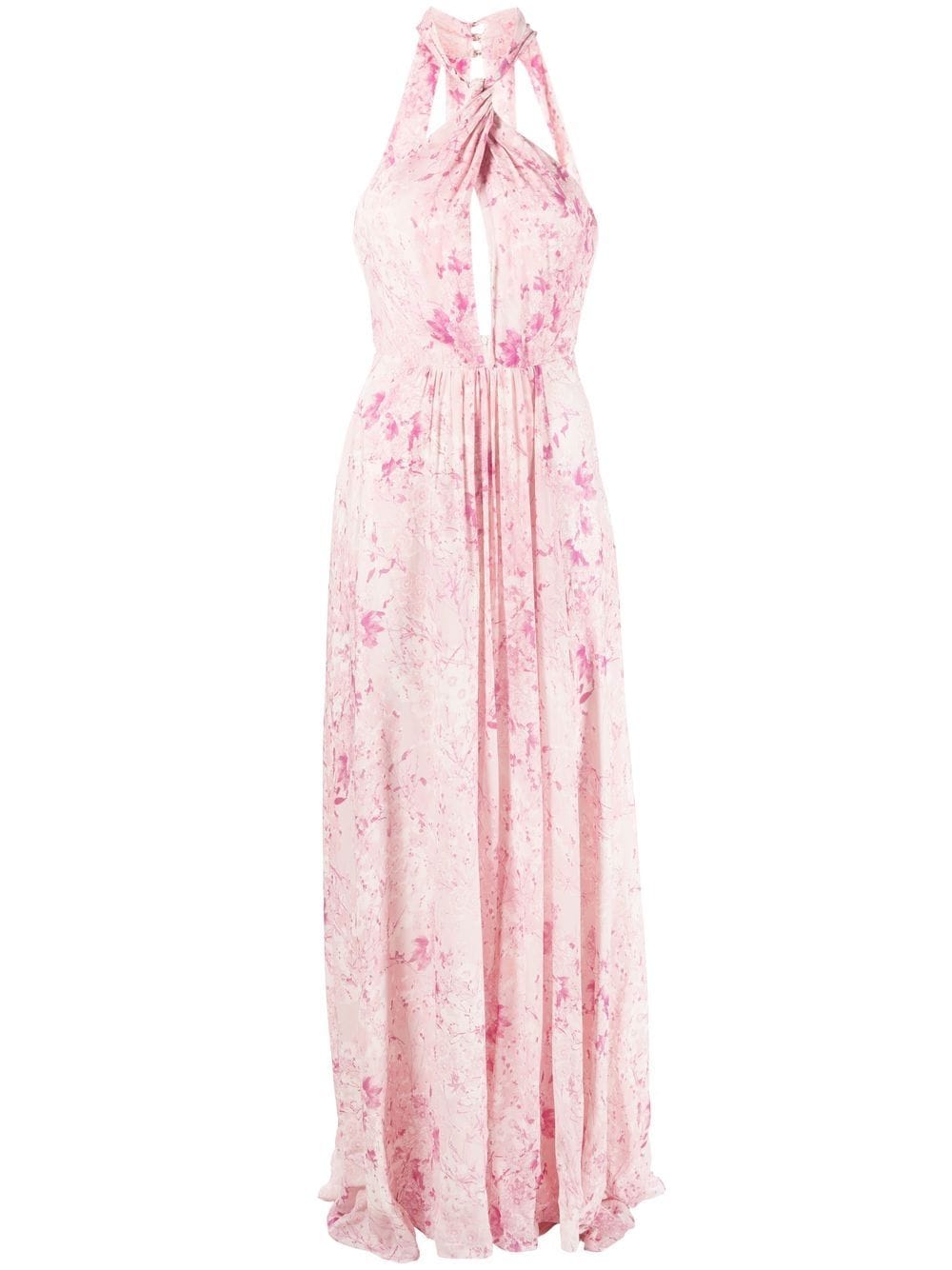 Patrizia Pepe empire-line long dress - Pink von Patrizia Pepe