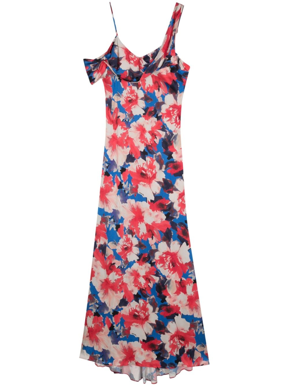 Patrizia Pepe floral-print maxi dress - Blue von Patrizia Pepe