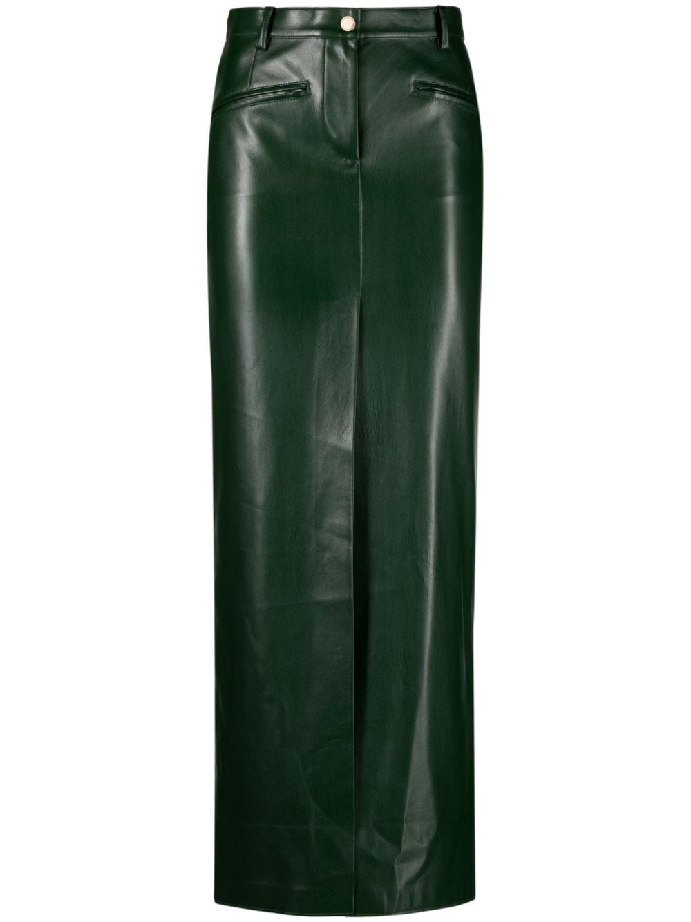 Patrizia Pepe front slit long skirt - Green von Patrizia Pepe