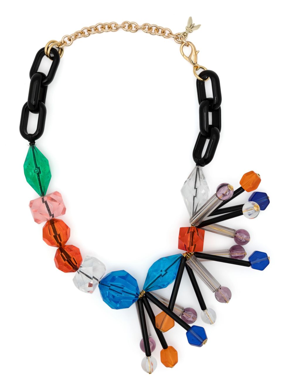 Patrizia Pepe gemstone-embellished necklace - Black von Patrizia Pepe