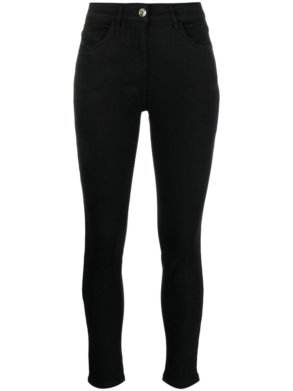 Patrizia Pepe high-rise skinny jeans - Black von Patrizia Pepe