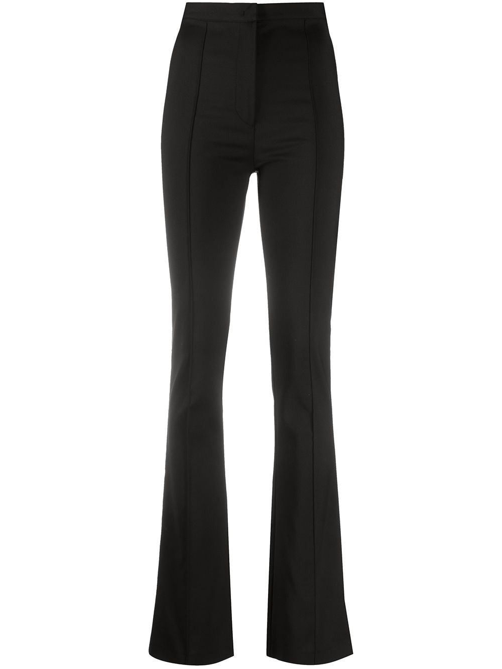 Patrizia Pepe high-waisted flared leg trousers - Black von Patrizia Pepe