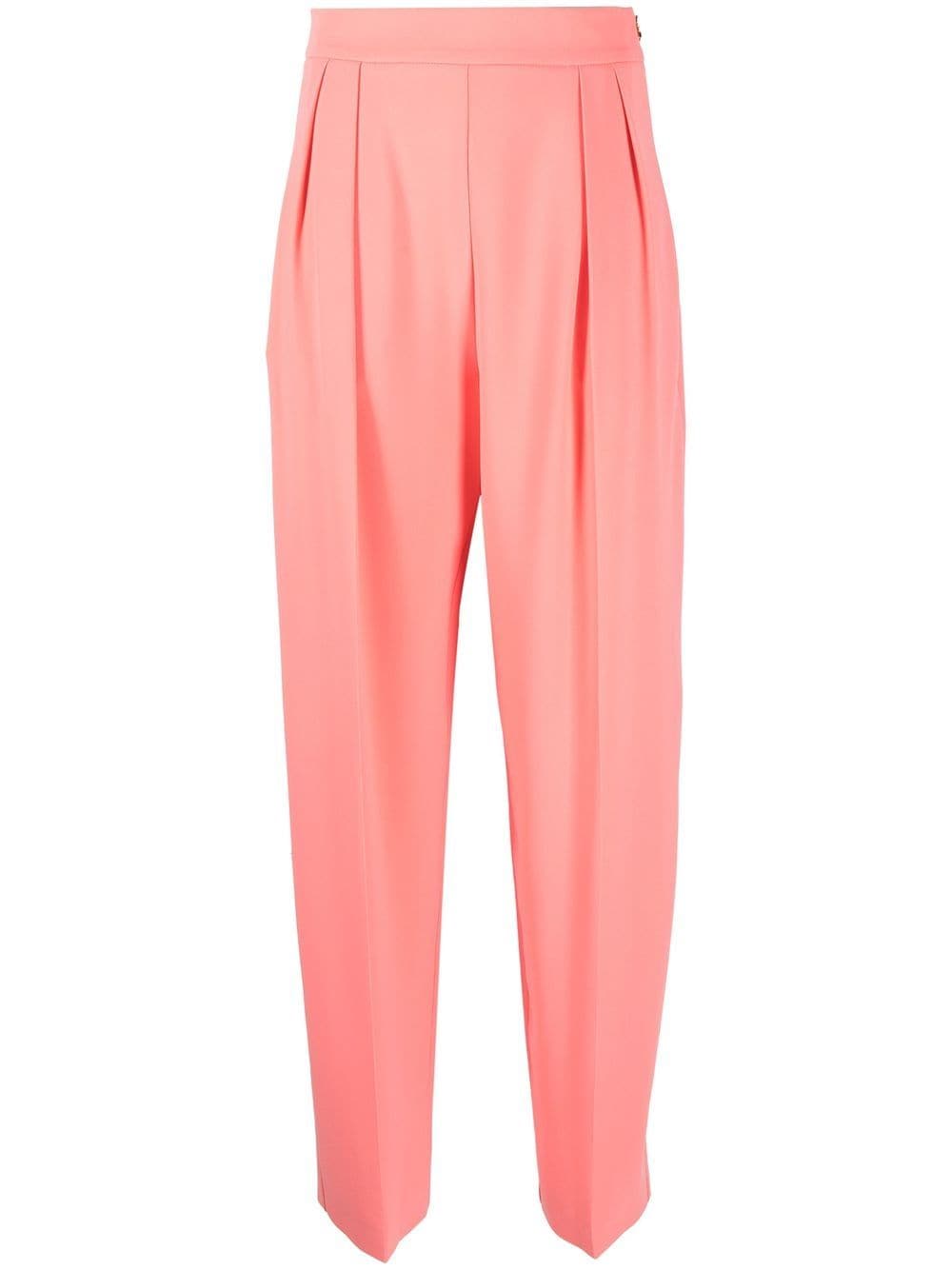 Patrizia Pepe high-waisted straight trousers - Pink von Patrizia Pepe