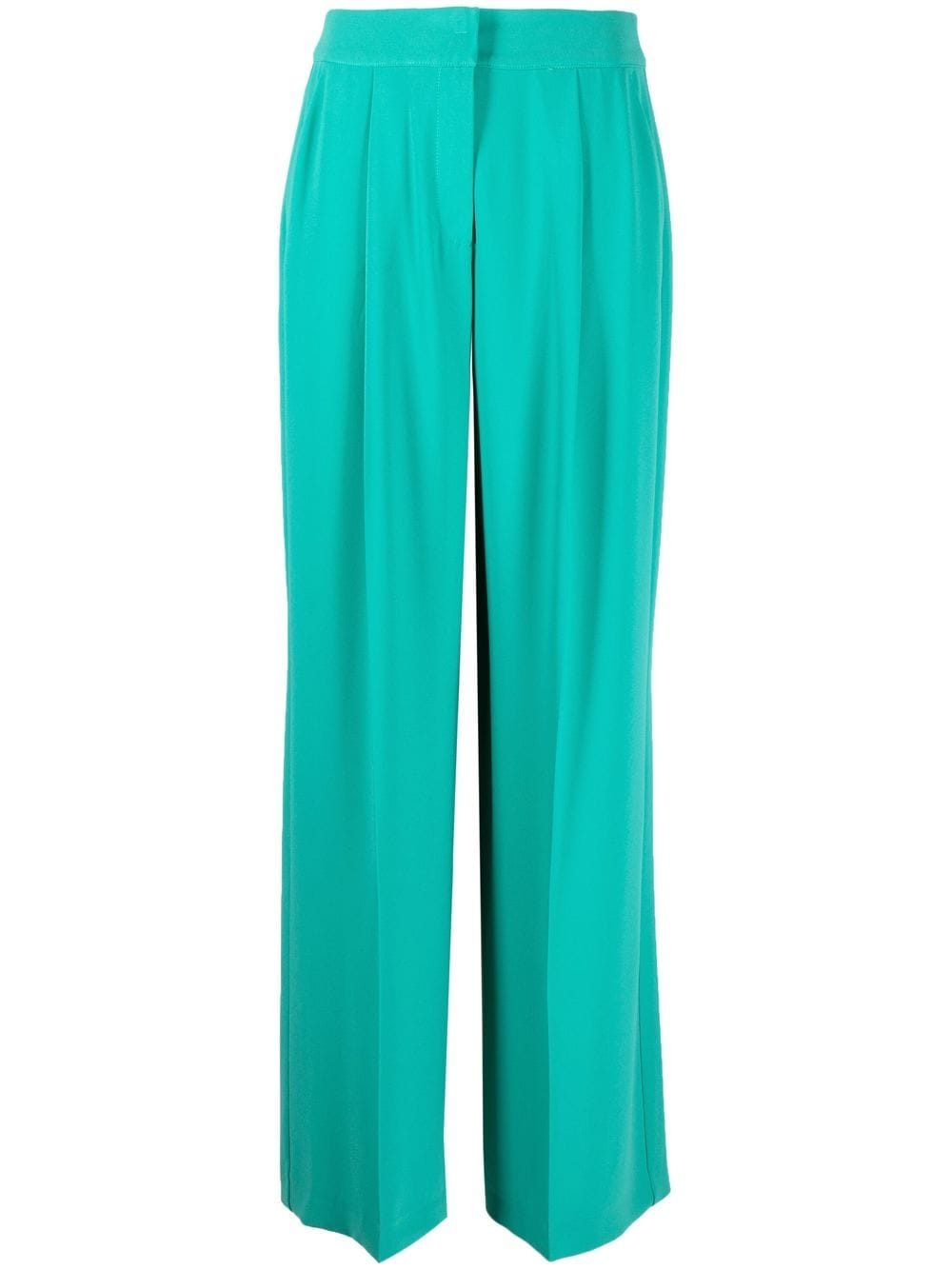 Patrizia Pepe high-waisted wide-leg trousers - Green von Patrizia Pepe