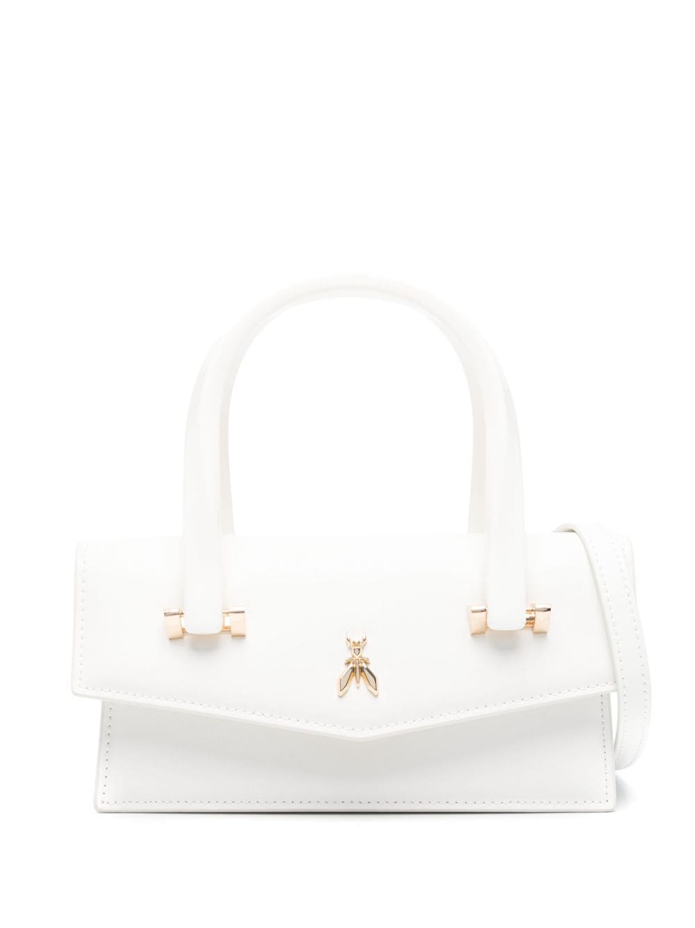 Patrizia Pepe leather mini bag - White von Patrizia Pepe