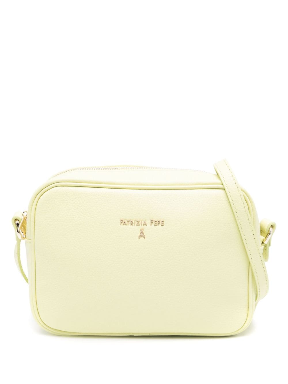 Patrizia Pepe logo-lettering shoulder bag - Green von Patrizia Pepe