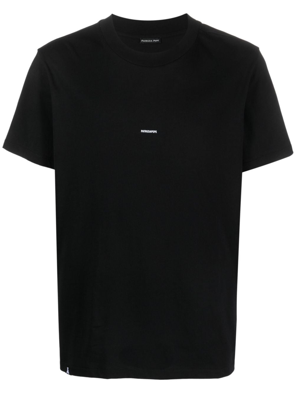 Patrizia Pepe logo-print cotton T-shirt - Black von Patrizia Pepe