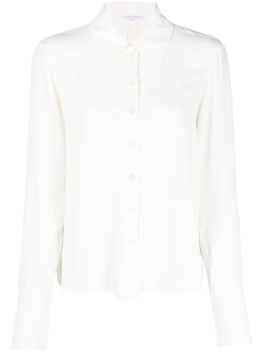 Patrizia Pepe long-sleeved buttoned shirt - White von Patrizia Pepe