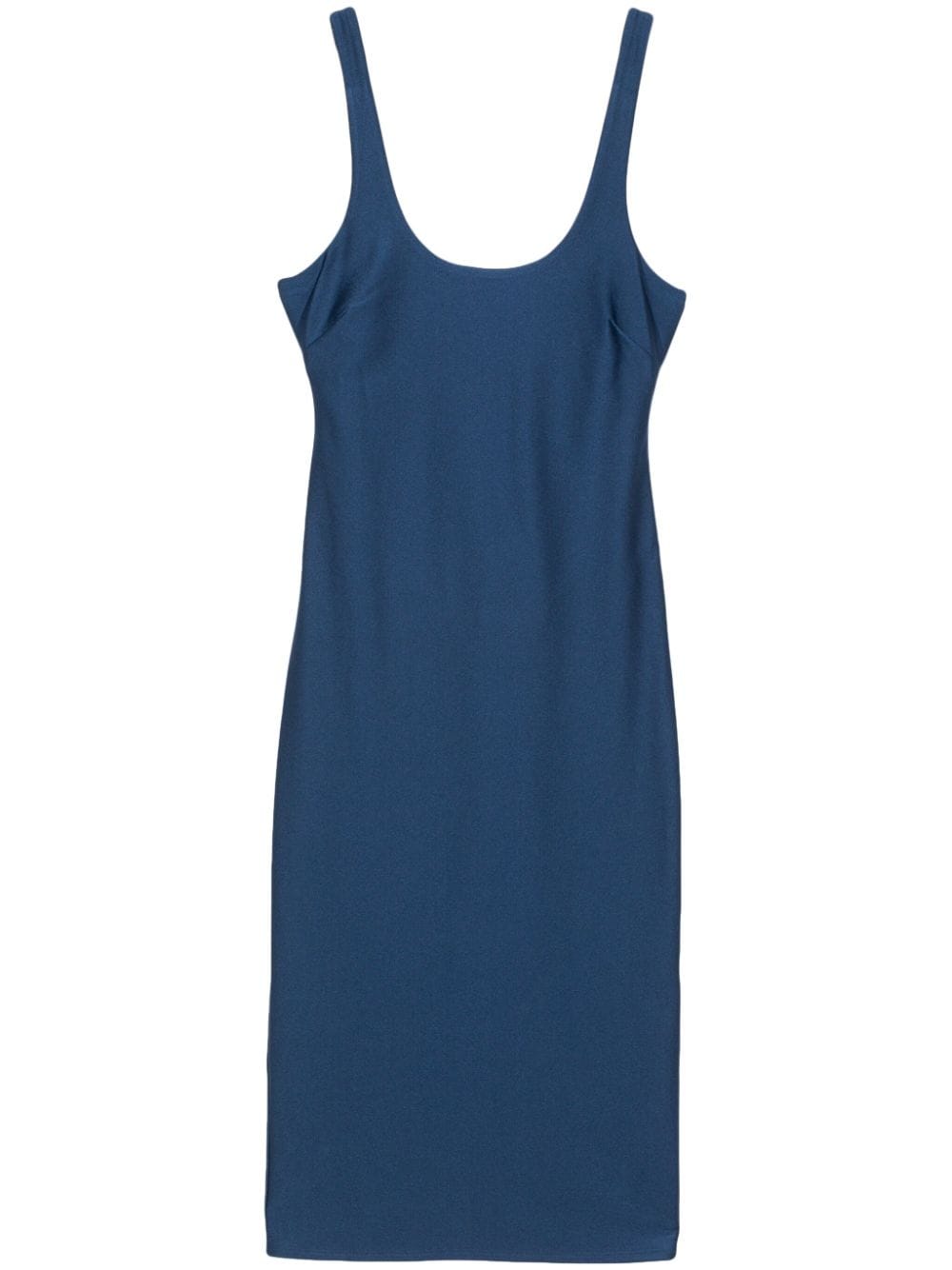 Patrizia Pepe open back midi dress - Blue von Patrizia Pepe