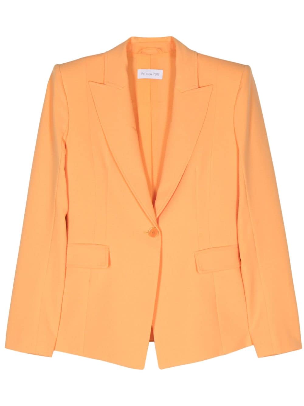 Patrizia Pepe single-breasted blazer - Orange von Patrizia Pepe