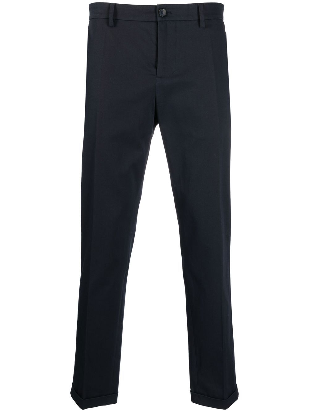 Patrizia Pepe slim-cut cropped trousers - Blue von Patrizia Pepe