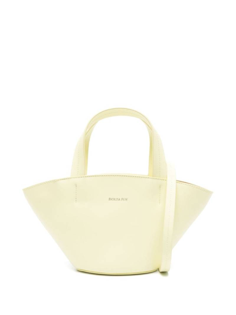 Patrizia Pepe small Minimal City tote bag - Yellow von Patrizia Pepe