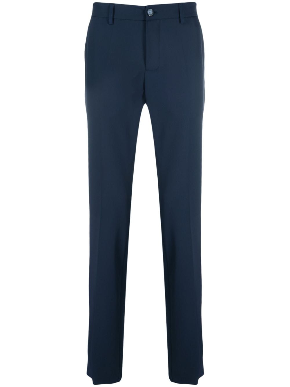 Patrizia Pepe straight-leg cotton tailored trousers - Blue von Patrizia Pepe