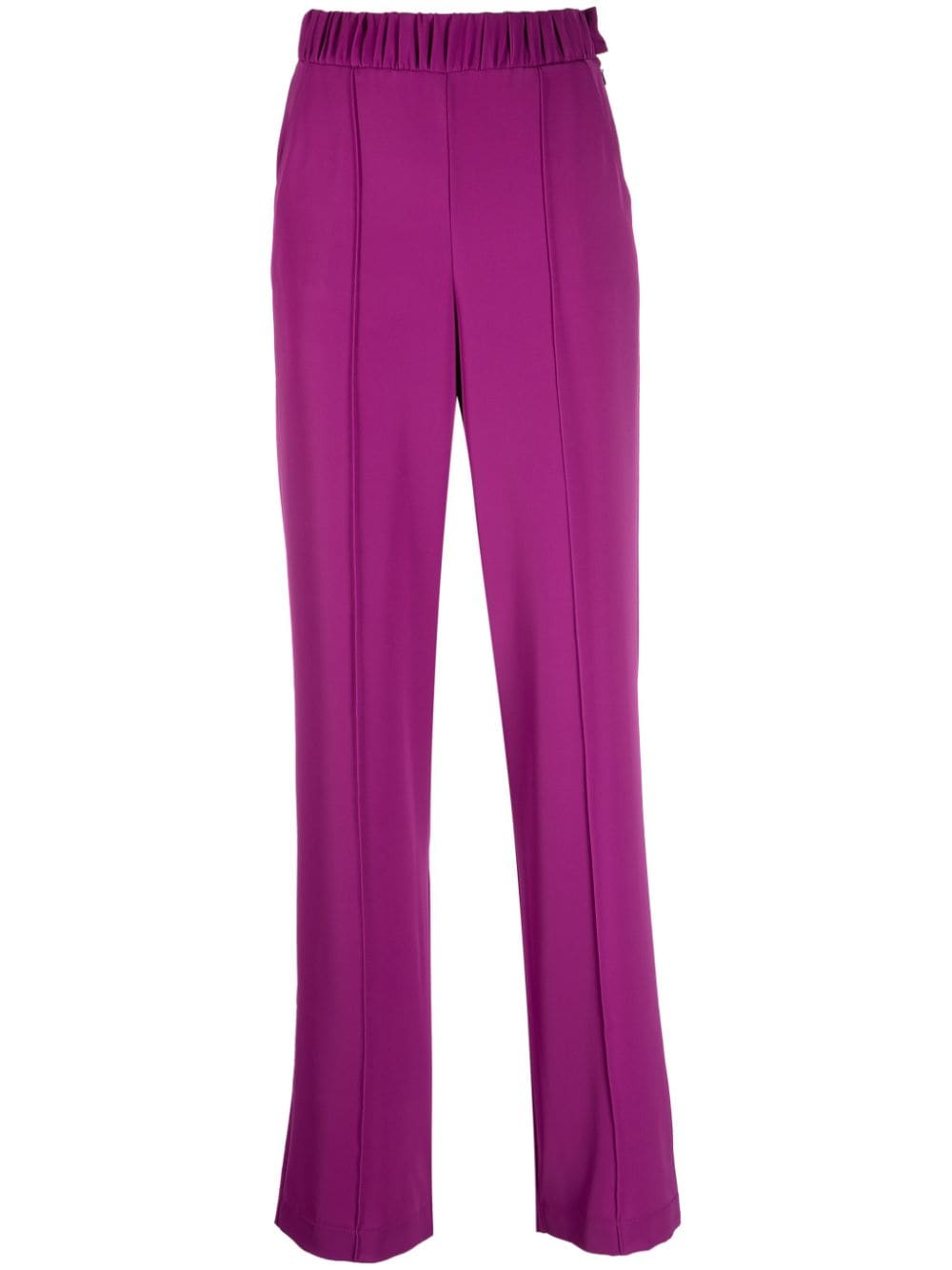 Patrizia Pepe tailored high-waisted trousers - Purple von Patrizia Pepe
